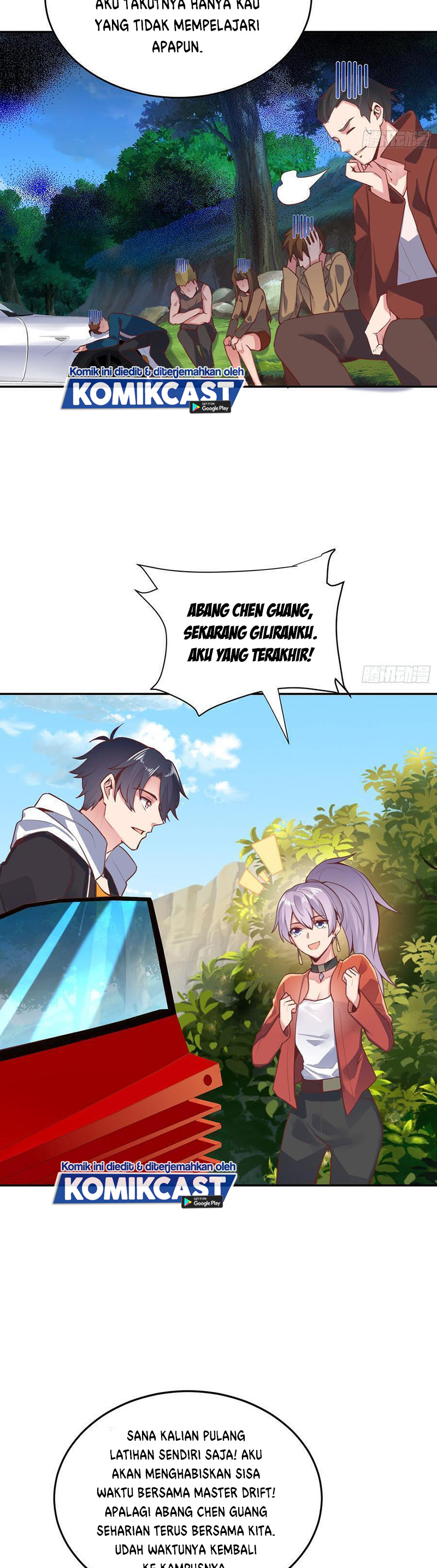 Carrying The Goddess Along Chapter 57 Gambar 7